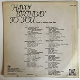 Various - Happy Birthday To You (Vinyl) Image